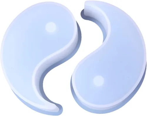 Vista 5 de Garneck 8 moldes de silicona para velas para hacer velas, diseño flexible de Tai Chi para decoraciones perfumadas únicas, fáciles de usar