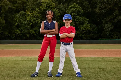 Vista 5 de Mizuno Girls' Belted Fastpitch Softball Pant