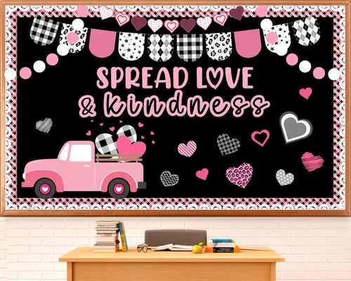 Vista 45 de Tablero de anuncios de girasol de otoño 3D para aula, bordes a cuadros marrones con papel de otoño 3D, girasol, nos encanta el otoño, sobre todo