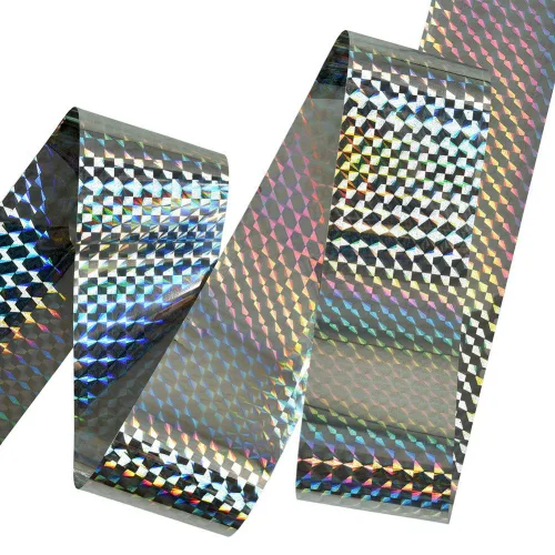 Vista 4 de XPCARE Cinta adhesiva reflectante de arcoíris de 350 pies x 2 pulgadas para evitar que los pájaros golpeen las ventanas
