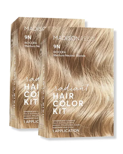 Vista 26 de Madison Reed - Kit de tinte radiante para el cabello, tinte permanente para el cabello, 100 % cobertura de canas, sin amoníaco, rojo Cerdeña 6NCG