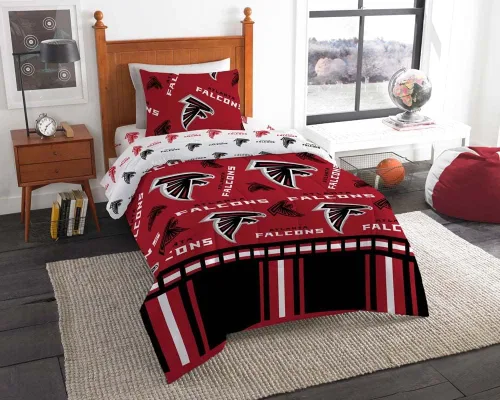 Northwest NFL Unisex-Adult Rotary Bed in a Bag Set