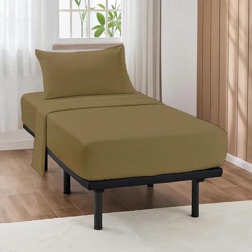 Vista 7 de ARlinen Juego de sábanas de 4 piezas para cuna de 25 x 75 pulgadas, colchón ajustable de algodón egipcio que se adapta a hasta 4 a 8 pulgadas