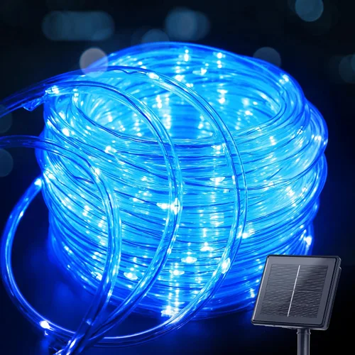Vista 19 de Brightown Paquete de 2 luces solares de 78 pies, 200 LED, multicolor Color M