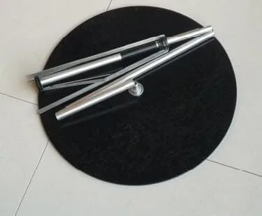 Vista 2 de blue-ther Mesa de aparición Pro plegable Magic Table (redonda) Trucos de magia Mago Escenario Ilusiones Gimmick Accesorio Prop Fun trucos de magia