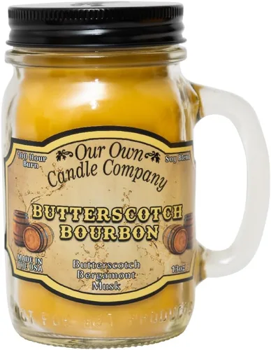 Vista 44 de Our Own Candle Company Grandma's Kitchen - Vela perfumada en tarro Mason de 13 onzas