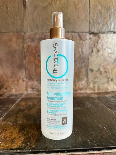 Tratamiento voluminizador de cabello (16.9 fl oz 17 oz) para cabello fino y adelgazamiento y pérdida de cabello. Protege el color del cabello y