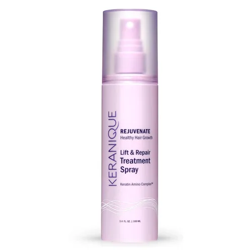 Keranique Spray de tratamiento Lift & Repair con queratina amino complex, tratamiento capilar de queratina para volumen y cuerpo instantáneos,