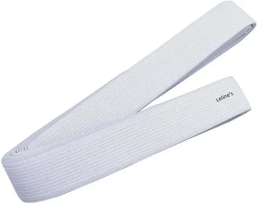 Vista 8 de Leline's Bobina elástica, banda elástica de punto elástico pesado para coser (0.6 pulgadas x 5 yardas)