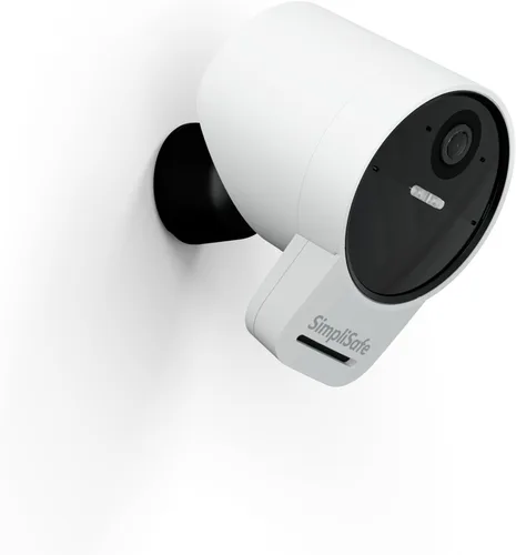 Vista 3 de SimpliSafe Cámara de Seguridad Exterior Serie 2, Cámara de Seguridad para el Hogar Inalámbrica y con Cable de 1080p - Compatible con Sistema