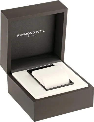Vista 3 de Raymond Weil 5599-ST-00308 Tango Analog Display Reloj de cuarzo suizo plateado para hombre, PlateadoBlanco, Moderno