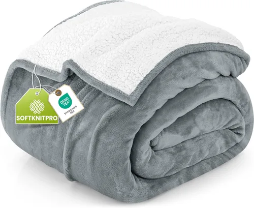 Vista 13 de Utopia Bedding Manta Sherpa Tamaño Throw (Negro, 50x60 Pulgadas) - Manta Reversible de Vellón Suave y Ligera para Cama, Sofá, Sillón, Camping