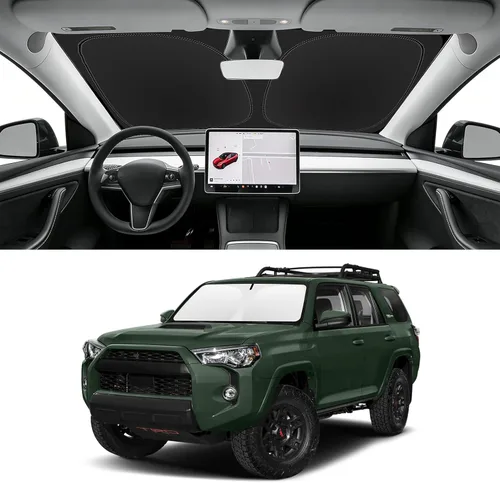 Vista 123 de Parasol plegable para parabrisas visor solar para ventana frontal accesorios de automóvil