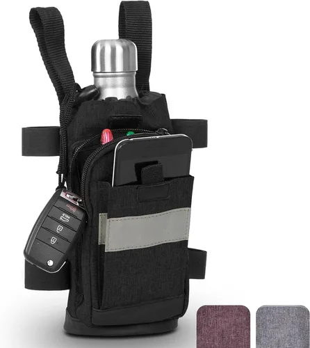 Vive Bolsa de accesorios para muletas, bolsa para muletas, kit de almacenamiento de accesorios para mujeres, hombres, adultos, niños, soporte para