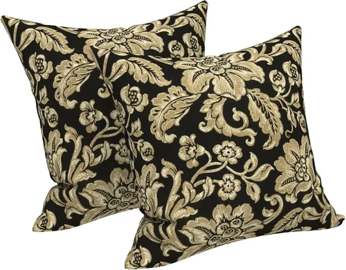 Vista 178 de LVTXIII - Juego de fundas para cojines de sofá o sillón de exteriores, para lumbar, no se decoloran, 2 unidades de 12" x 20", con relleno, estampado