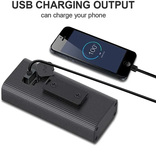 Vista 7 de Luces de Bicicleta Super Brillantes para Conducción Nocturna, Luces de Bicicleta Delanteras y Traseras, Luz de Bicicleta de 3 LED Recargable por