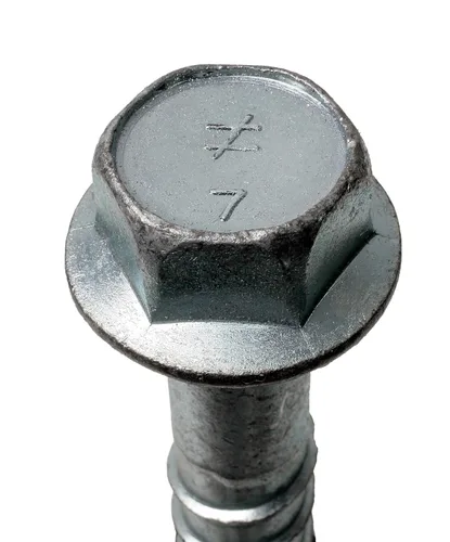 Vista 4 de Simpson Strong-Tie THD50500H - Anclaje de tornillo resistente Titen HD chapado en zinc de 1/2 pulgada x 5 pulgadas, fácil instalación (paquete de 20)