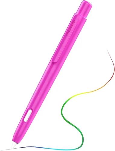 Vista 18 de Moko Funda protectora compatible con Apple Pencil Pro, Apple Pencil de 2ª generación, funda protectora retráctil para Apple Pencil con clip, funda