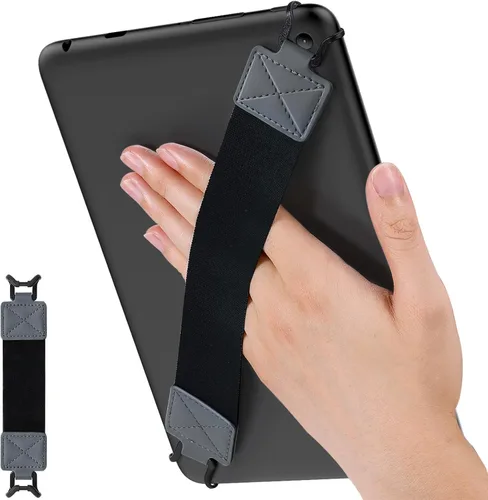 Vista 25 de MoKo Correa de mano de seguridad para tablet de 9 a 11 pulgadas, iPad/IP-ad Pro/iPad Air/Kindle Fire HD/Samsung, correa de mano versátil de alta