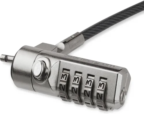 StarTech.com Candado de cable para laptop de 6.6 pies (6.6 ft) – Combinación de 4 dígitos para portátil/escritorio de seguridad para dispositivos