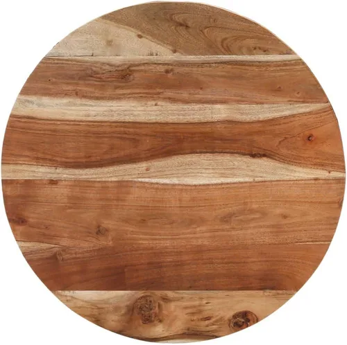Vista 4 de Coffee Table 脴26.8" Solid Acacia Wood Mesas De Sala End Tables Living Room Side Tables Living Room Mesas De Centro para Sala for Garden Bedroom