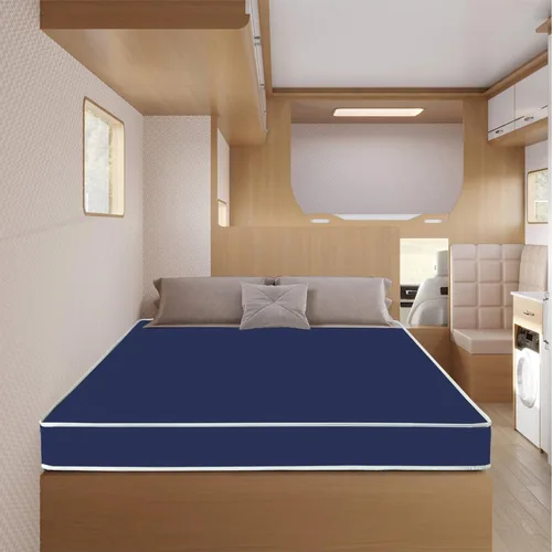 Vista 2 de Greaton, Repuesto de colchón de espuma de alta densidad de 4 pulgadas con funda de vinilo de nailon, impermeable, firmeza media, camión y litera