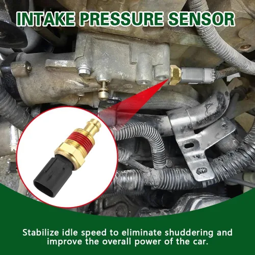 Vista 3 de Sensor de temperatura del refrigerante del motor, sensor de temperatura para automóvil, accesorios de sensor de temperatura del agua del motor