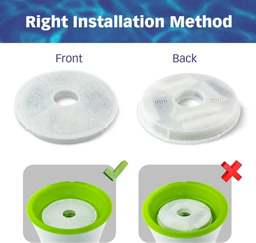 Vista 6 de Filtros para fuentes Catit Design Senses y fuentes Catit Flower, paquete de 6