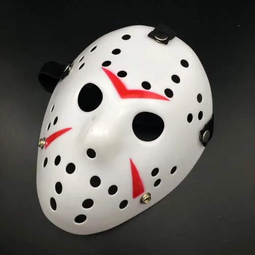 Vista 4 de Máscara para disfraz de Halloween, máscara de terror, máscara de disfraz de cosplay, máscara de fiesta de máscaras