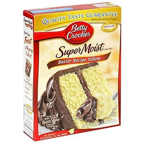 Vista 30 de Betty Crocker Delights Mezcla de pastel de vainilla francesa súper húmeda, 13.25 onzas