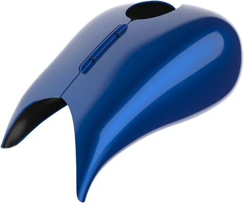 Vista 112 de Cubierta de tanque de combustible estirada para motocicleta Harley, cubiertas de tanque de 1 galón, protectores de combustible. Compatible