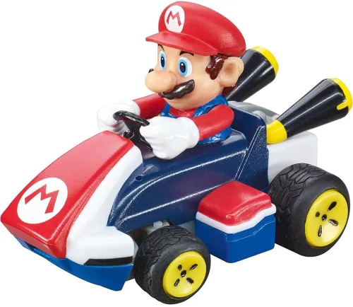 Vista 13 de Carrera RC Nintendo Mario Kart Mini coche de juguete de control remoto coleccionable de 2.4 GHz - Luigi