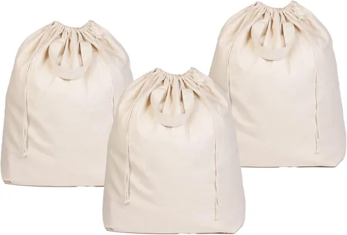 Vista 11 de Bolsas de lavandería para dormitorio universitario - Forro versátil y resistente para cesta de lavandería universitaria con cordón - Forro de cesta