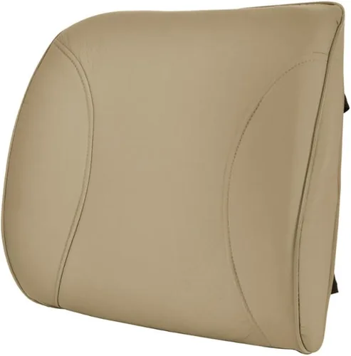BDK - Soporte lumbar acolchado para coche, ajuste universal - (Beige)