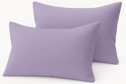 Vista 30 de COTTON STICH Juego de 2 fundas de almohada para niños pequeños, mini fundas de almohada de algodón de 600 hilos, fundas de almohada suaves y ligeras