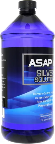Vista 8 de American Biotech Labs ASAP 10 PPM Silver Sol - Soporte para el sistema inmunológico Paquete de 2 de 32 onzas con un total de 64 onzas