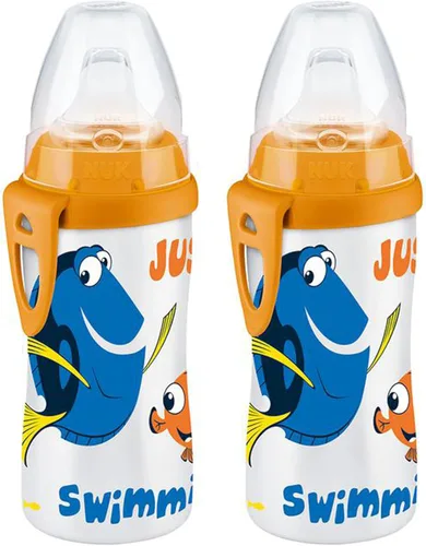 Vista 7 de NUK Buzz Lightyear - Vaso activo de 10 onzas, paquete de 2 unidades, sin BPA, a prueba de derrames