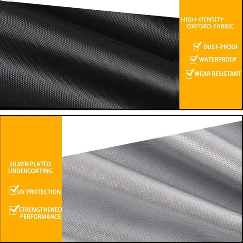 Vista 2 de POMER Treadmill Covers, Dustproof Waterproof Non-Folding Running Machine Protective Cover with Zipper - Ideal for Indoor Outdoor Home Treadmill Use