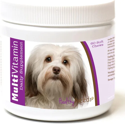 Vista 30 de Healthy Breeds Affenpinscher - Masticables blandos multivitamínicos, 60