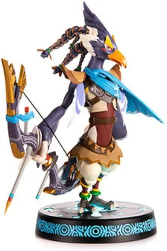 Primeras 4 figuras La leyenda de Zelda: Aliento de lo salvaje - Revali (Edición Coleccionista) Estatua de PVC