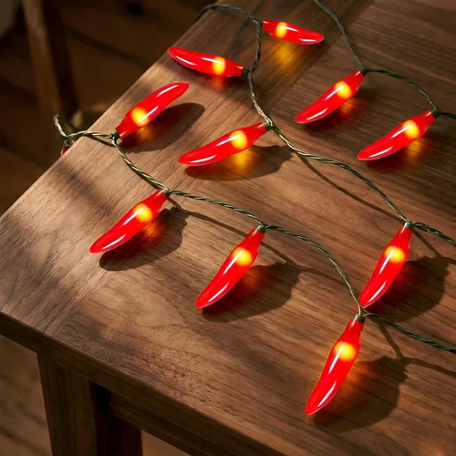 Vista 14 de Guirnalda de luces de corazón de 8.5 pies, luces de decoración del día de San Valentín con 10 luces LED de corazón rojo y rosa, tira de luces