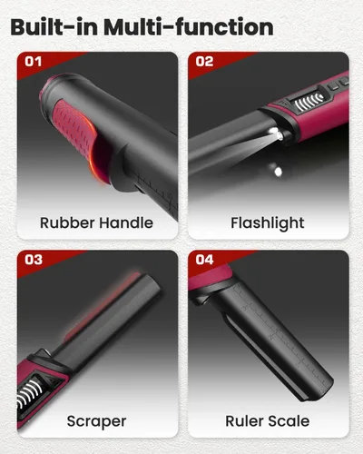 Vista 8 de DR.ÖTEK Detector de metales Pinpointer para adultos y niños, IP68 totalmente impermeable, detector de metales subacuático, puntero de mano