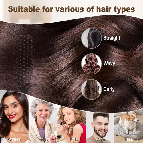 Vista 4 de 36 cepillos de pelo a granel para personas sin hogar envueltos individualmente cepillo de pelo a granel