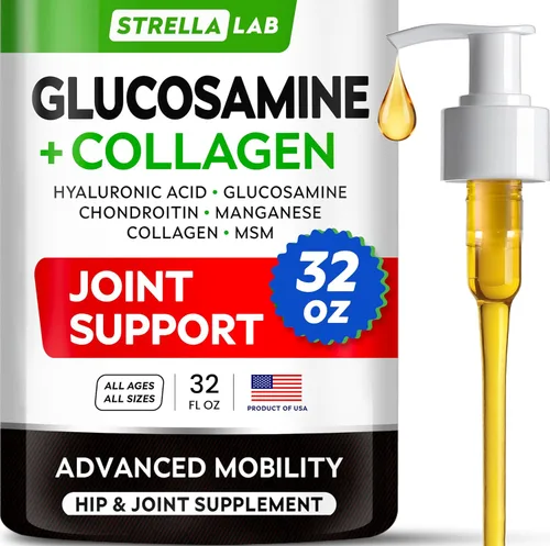 Vista 18 de Glucosamina para perros grandes – Suplemento articular de raza grande con aceite de pescado Omega-3 – Condroitina, MSM – Masticables de movilidad