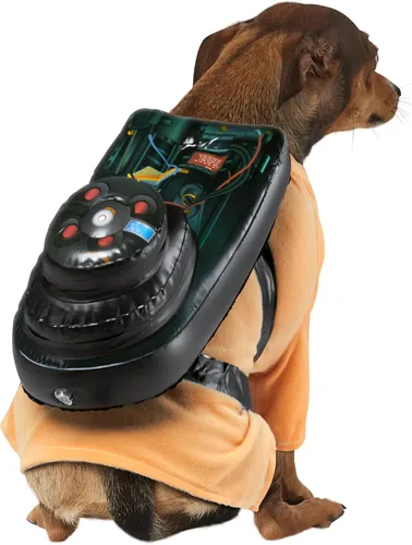 Vista 10 de Disfraz para mascota de la colección de películas de Cazafantasmas, de Rubies Costume, XL, Anaranjado