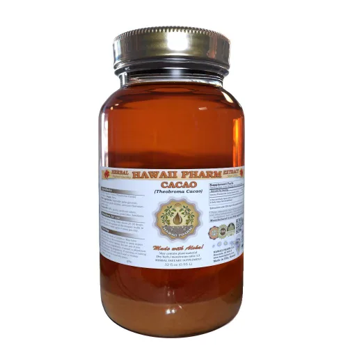 Extracto líquido de cacao (Theobroma cacao) 32 oz sin filtrar