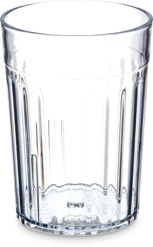 Carlisle FoodService Products Vaso de plástico Bistro para restaurantes, catering, cocinas, plástico, 10.2 onzas, transparente (paquete de 72)