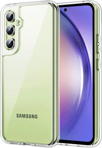 Vista 7 de JETech Funda para Samsung Galaxy A54 5G de 6.4 pulgadas, no amarillenta a prueba de golpes, funda protectora para teléfono, parte trasera