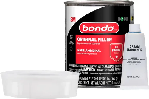 Lata con relleno ligero para carrocería, 14 onzas, de Bondo , 1, Salmón