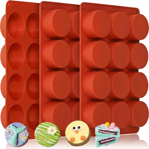 Vista 35 de HKNMTT Moldes de Silicona Mini Forma Redonda, 468 Cavidades Bandeja de Horneado de Pequeñas Semi Esferas Moldes para Golosinas para Perros y Dulces